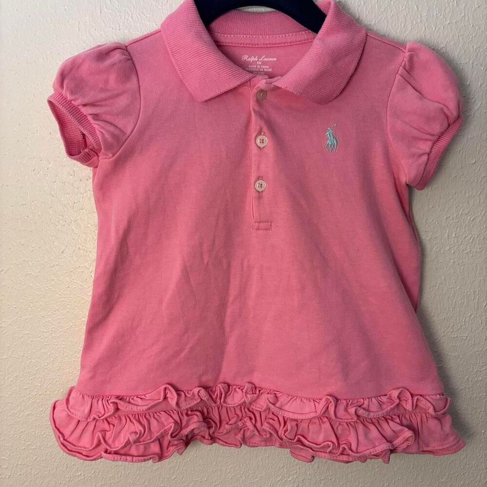 Ralph-lauren Baby Girl Pink Dress Size 9M